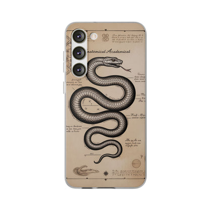 Flexi Cases - Dark Academia Snake & Celestial Map Collage Phone Cover
