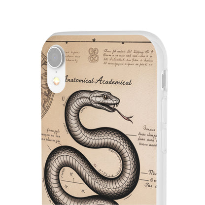 Flexi Cases - Dark Academia Snake & Celestial Map Collage Phone Cover