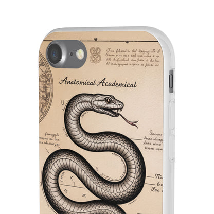 Flexi Cases - Dark Academia Snake & Celestial Map Collage Phone Cover