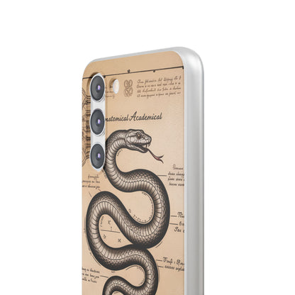 Flexi Cases - Dark Academia Snake & Celestial Map Collage Phone Cover