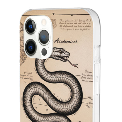 Flexi Cases - Dark Academia Snake & Celestial Map Collage Phone Cover