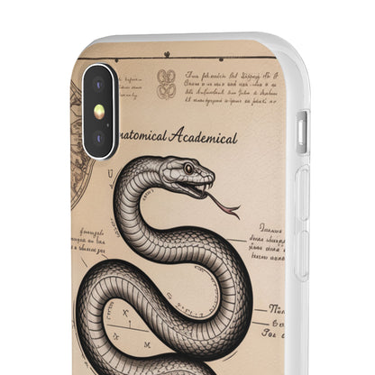 Flexi Cases - Dark Academia Snake & Celestial Map Collage Phone Cover
