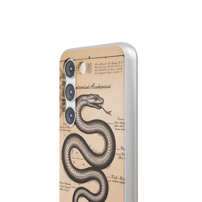 Flexi Cases - Dark Academia Snake & Celestial Map Collage Phone Cover