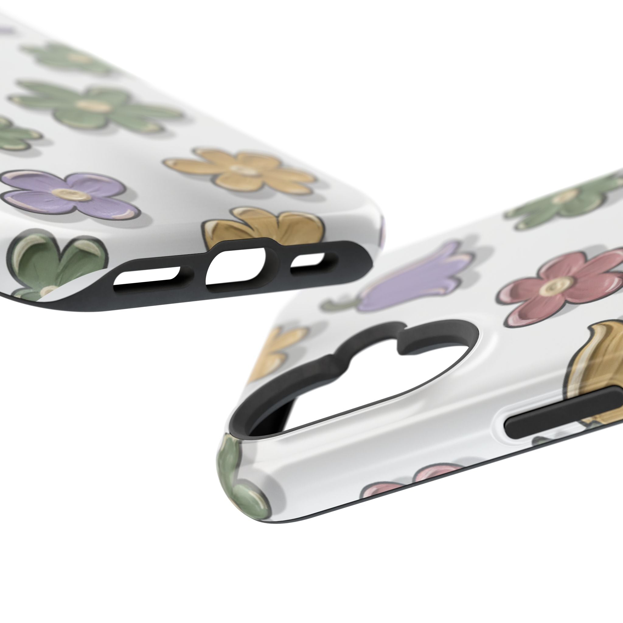 Magnetic Case — Whimsical Pastel Wildflower Design