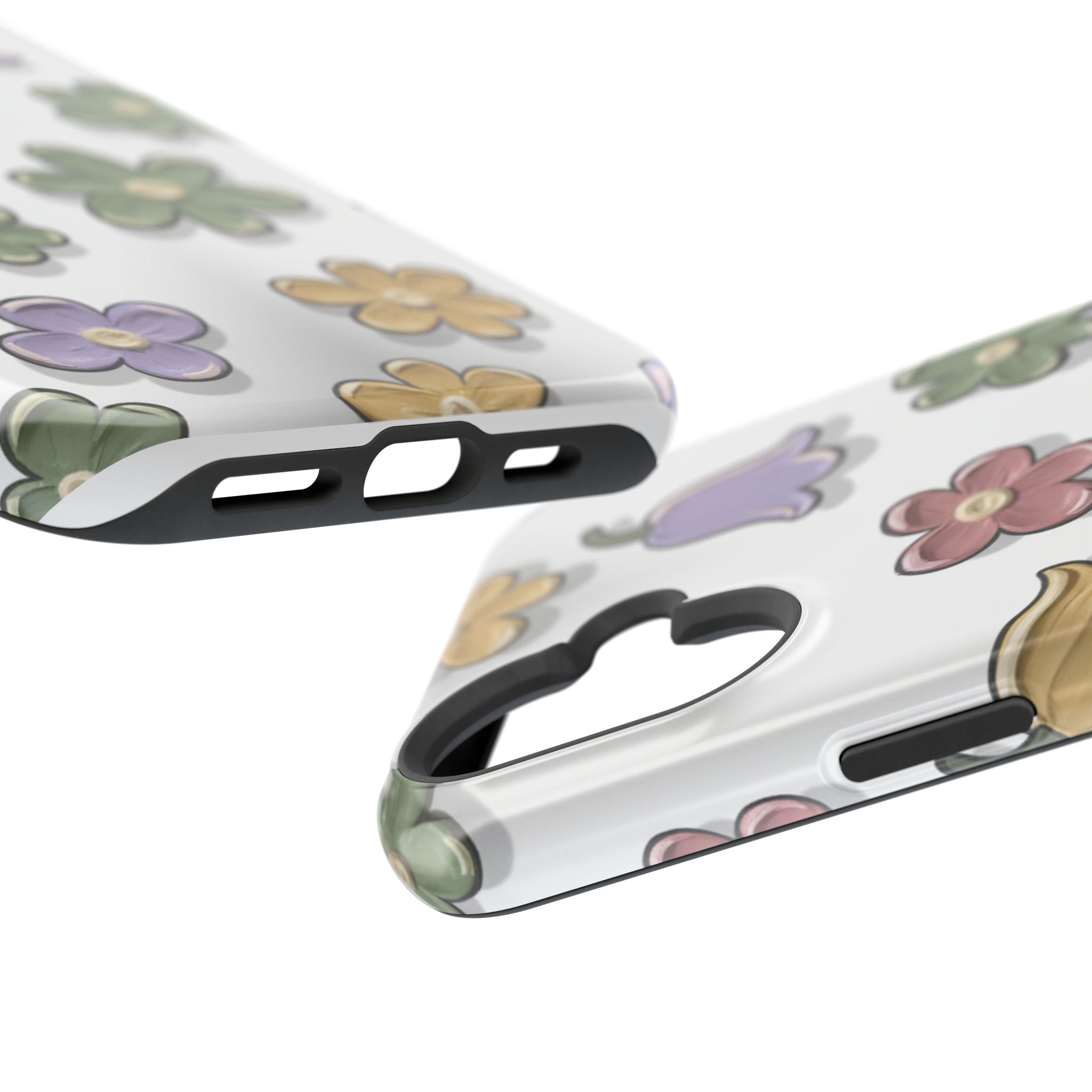 Magnetic Case — Whimsical Pastel Wildflower Design