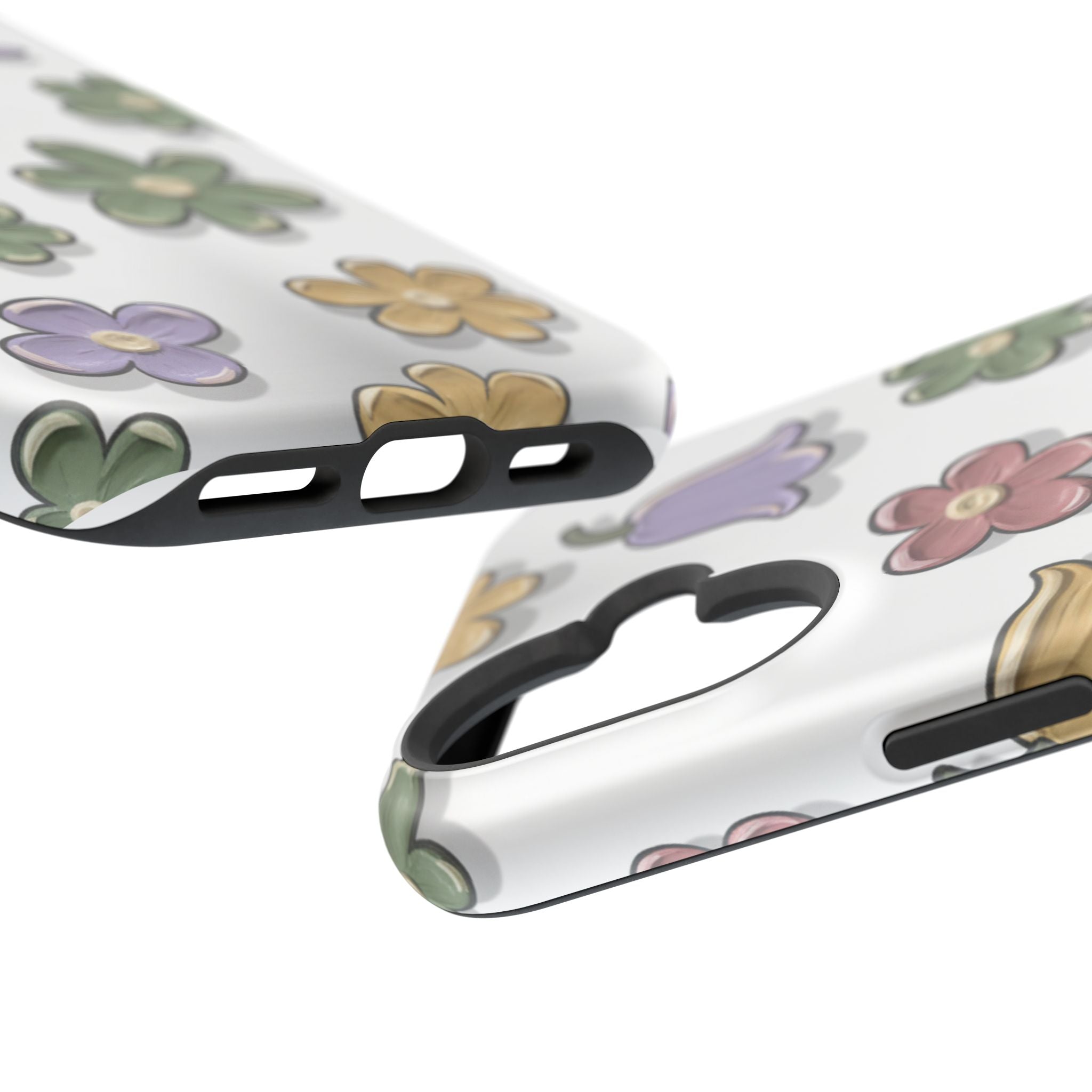 Magnetic Case — Whimsical Pastel Wildflower Design