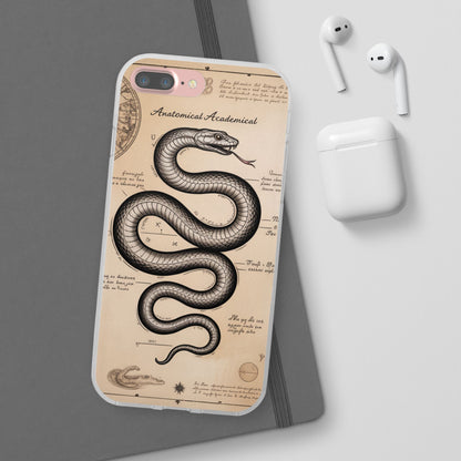 Flexi Cases - Dark Academia Snake & Celestial Map Collage Phone Cover
