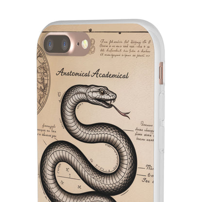 Flexi Cases - Dark Academia Snake & Celestial Map Collage Phone Cover