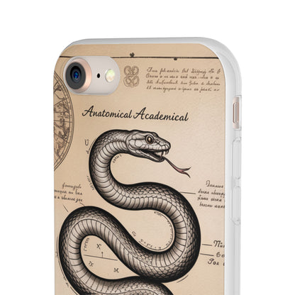 Flexi Cases - Dark Academia Snake & Celestial Map Collage Phone Cover