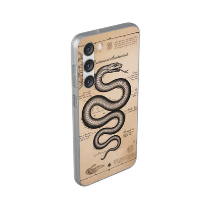 Flexi Cases - Dark Academia Snake & Celestial Map Collage Phone Cover