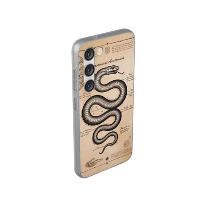 Flexi Cases - Dark Academia Snake & Celestial Map Collage Phone Cover